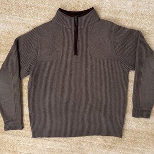 L.L. Bean Men's Waterfowl Sweater - Size: Small, Color: Dark Loden